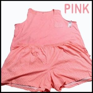 Thin Short Tank Top Sleepwear Set XL (C59DL251519)